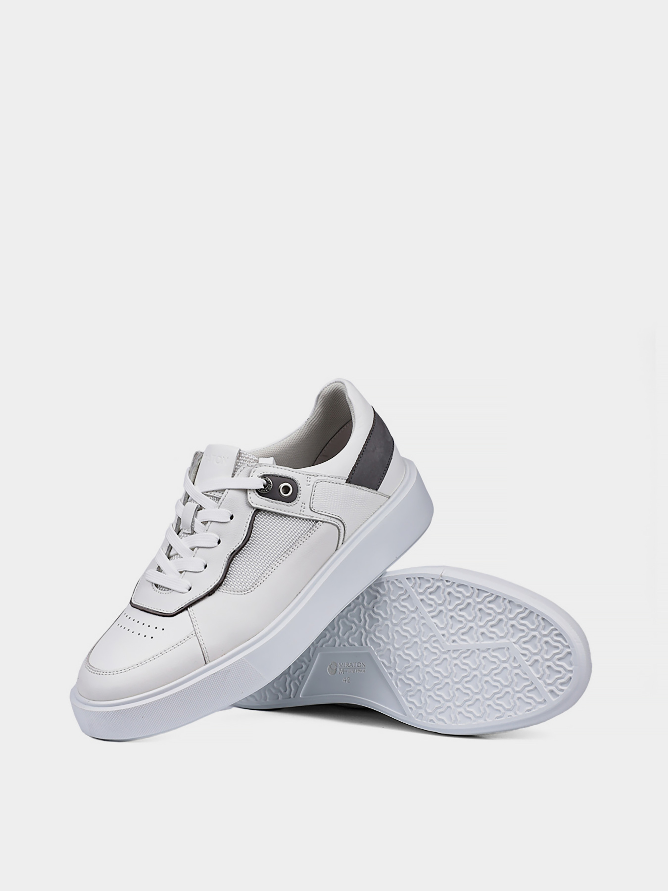 Кеди низькі MIRATON модель 06623A-6-A90/NP6/MS34/BM47 Фото