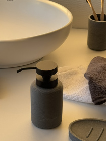 Диспенсер для рідкого мила "London" сірий MBM HOME модель BA-42 GRAY Фото