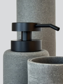 Диспенсер для рідкого мила "London" сірий MBM HOME модель BA-42 GRAY Фото