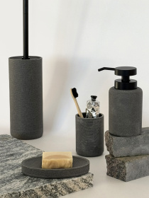 Ершик для унитаза "London" серый MBM MY HOME модель BA-43 GRAY Фото