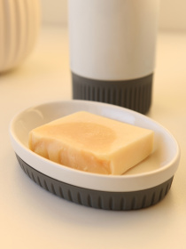 Мыльница "Stockholm" белая/серая MBM HOME модель BA-45 WHITE/GRAY Мыльница "Stockholm" белая/серая MBM HOME модель BA-45 WHITE/GRAY Фото