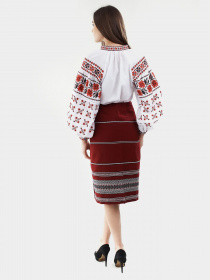 Юбка миди Едельвіка модель 95-12-07cherry Фото