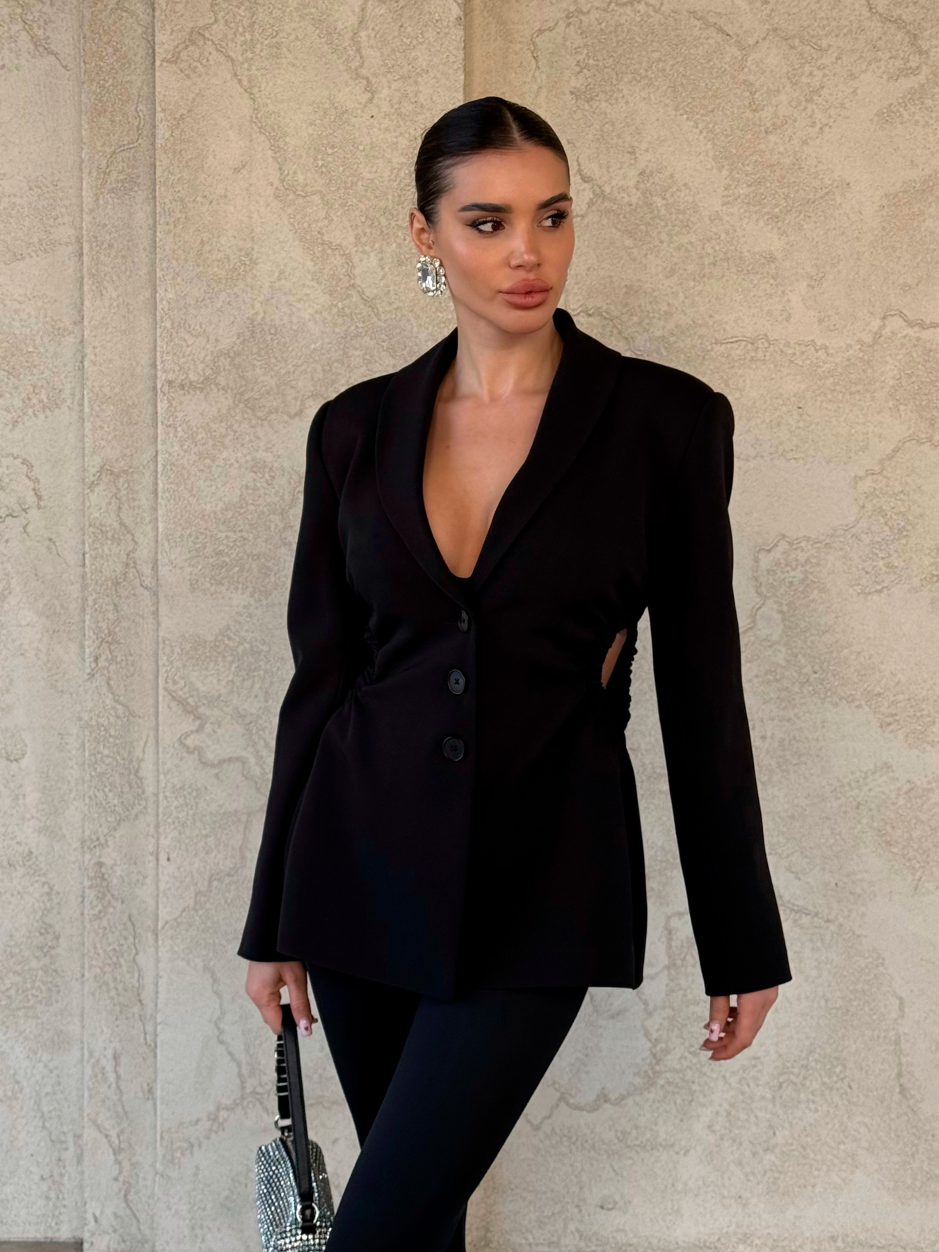 Пиджак Jadone Fashion модель Pidjak_Stenly_black Фото