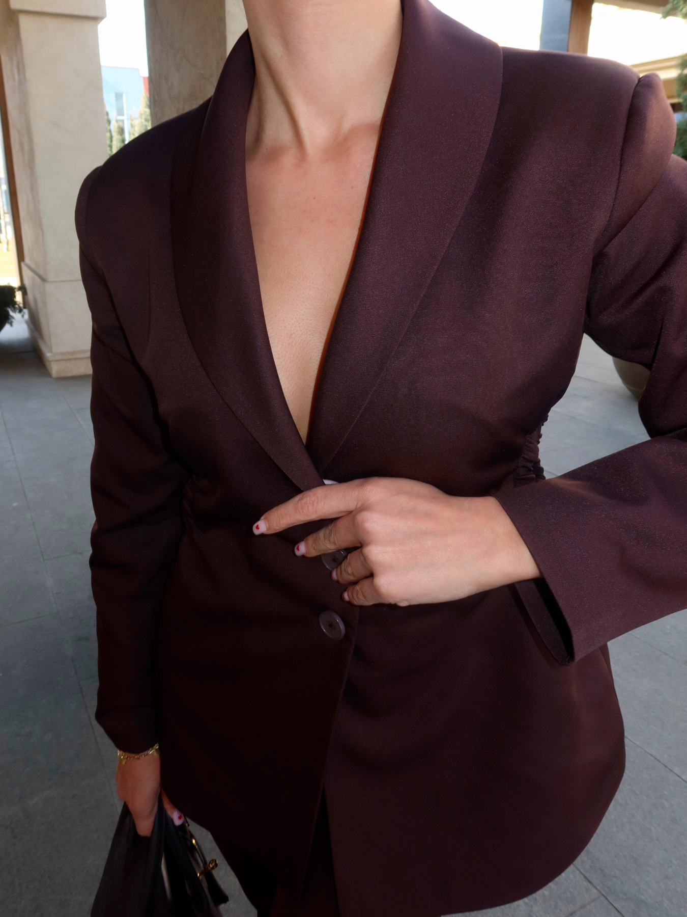 Пиджак Jadone Fashion модель Pidjak_Stenly_shokolad Фото