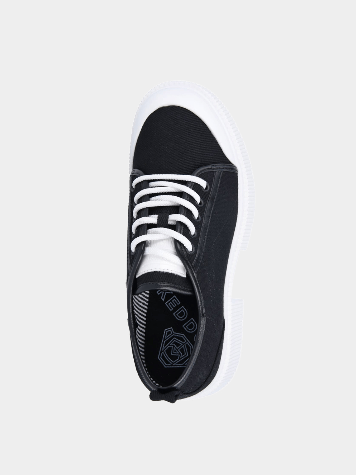 Кеди низькі Keddo модель 847239/01-02W-black Фото