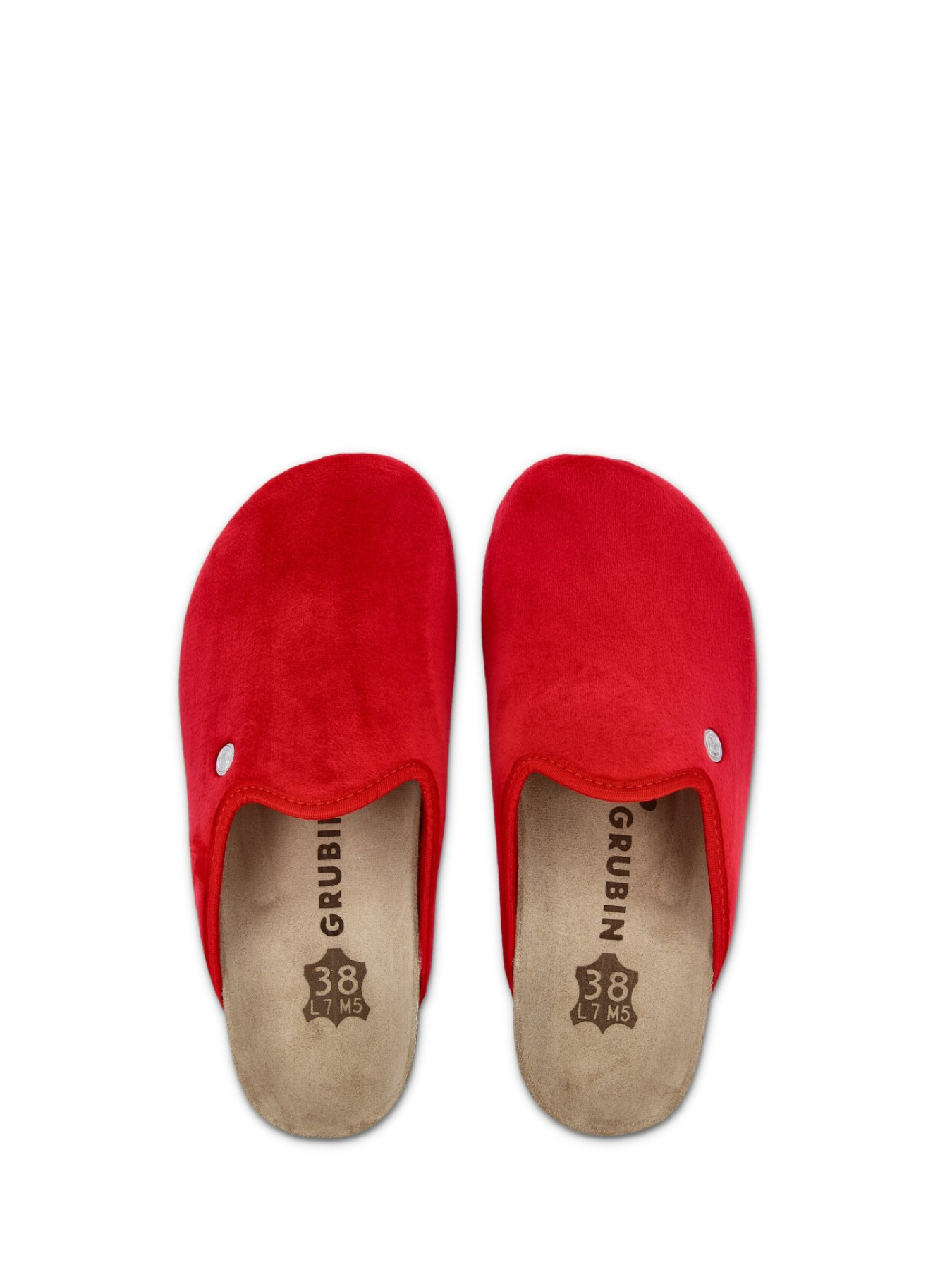 Тапки Grubin модель gr-157366_red Фото