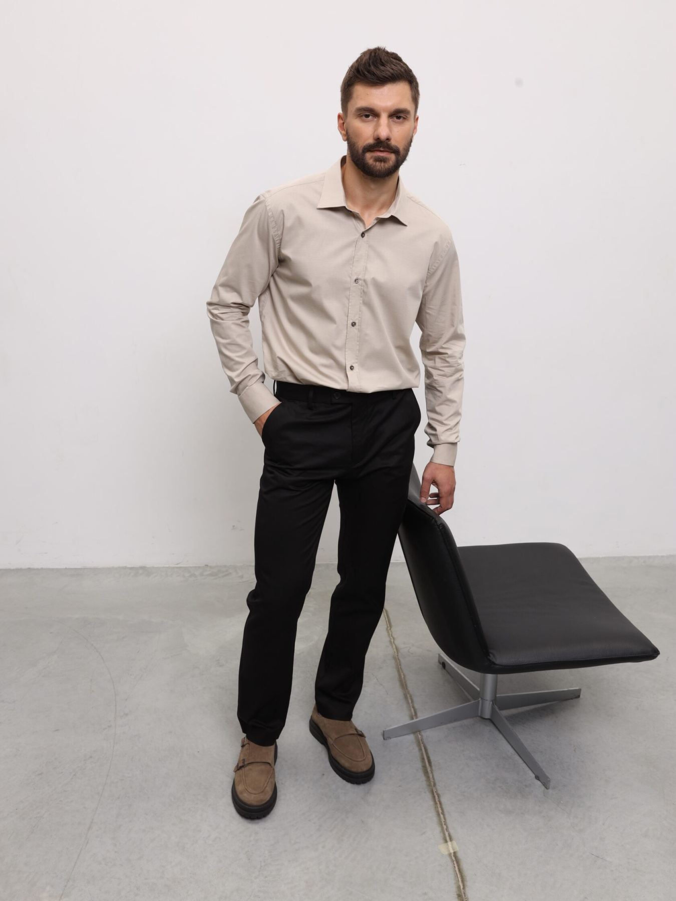 Сорочка повсякденна Andreas Moskin модель 47577797678567 Фото