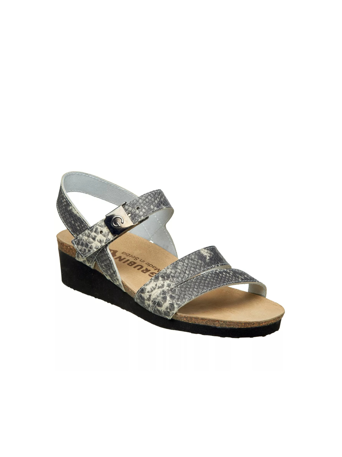 Босоножки Grubin модель gr-126361_black snake Фото