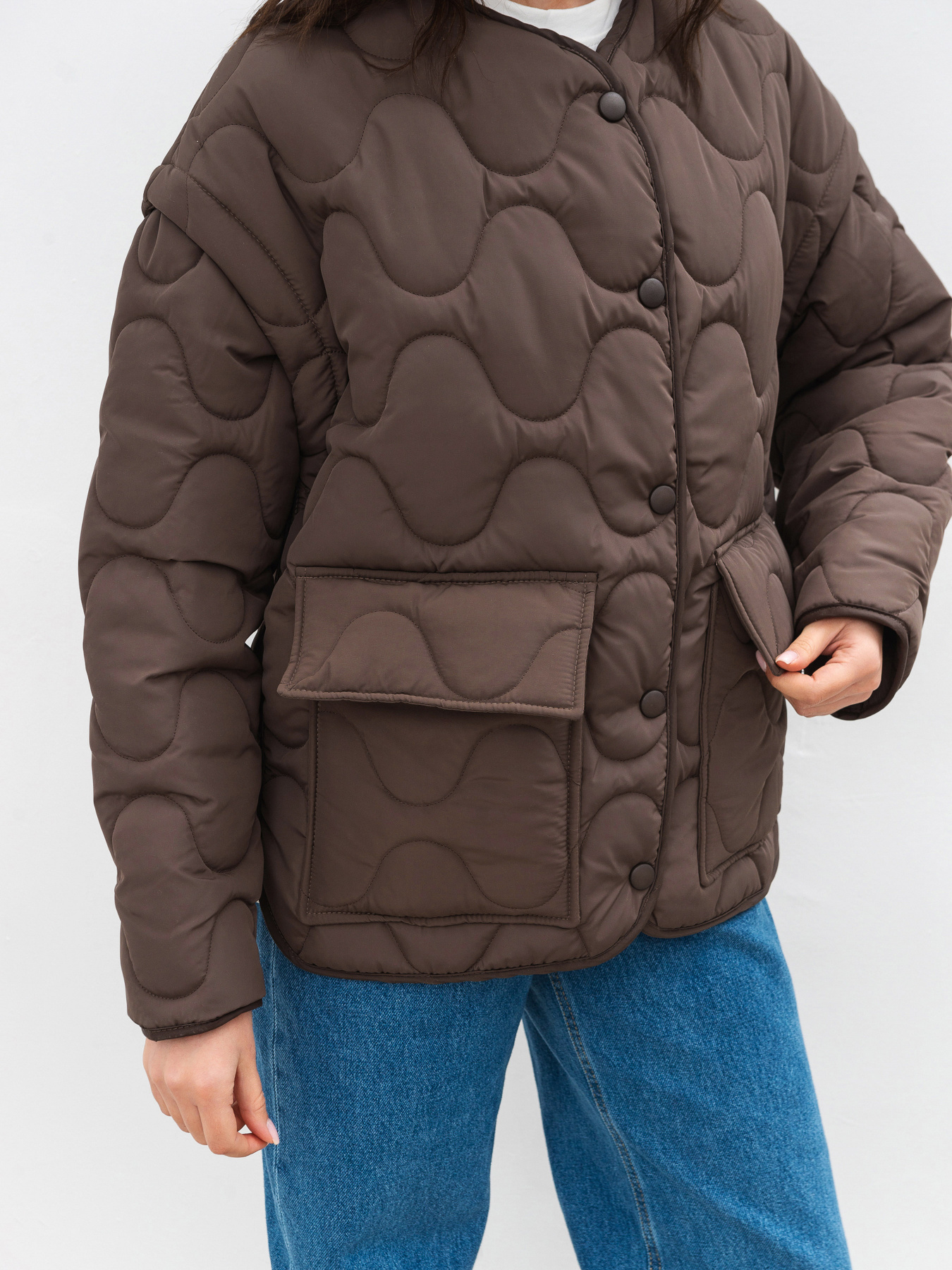 Демісезонна куртка Romashka Буффало модель 281025505061 Фото