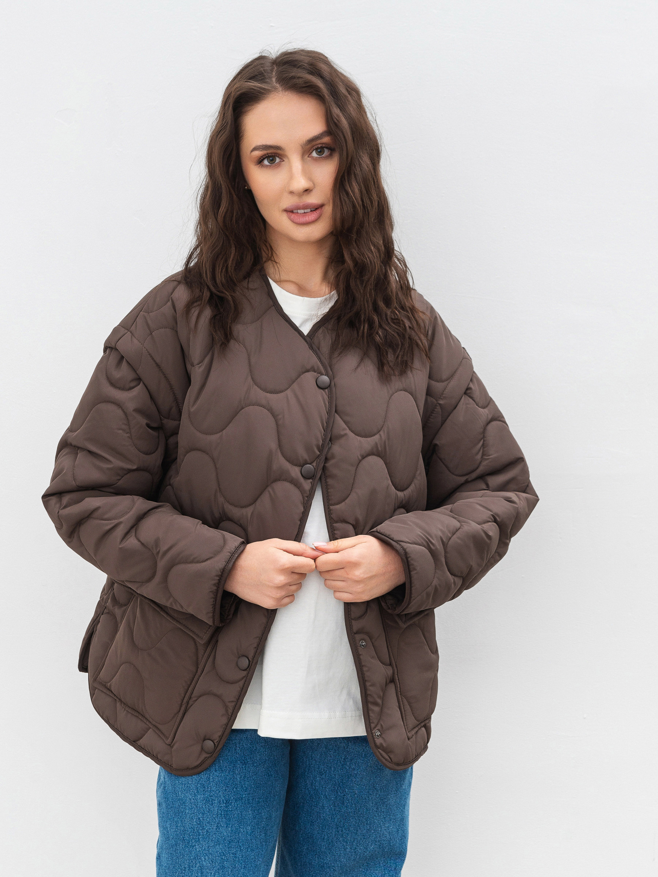 Демісезонна куртка Romashka Буффало модель 281025505061 Фото