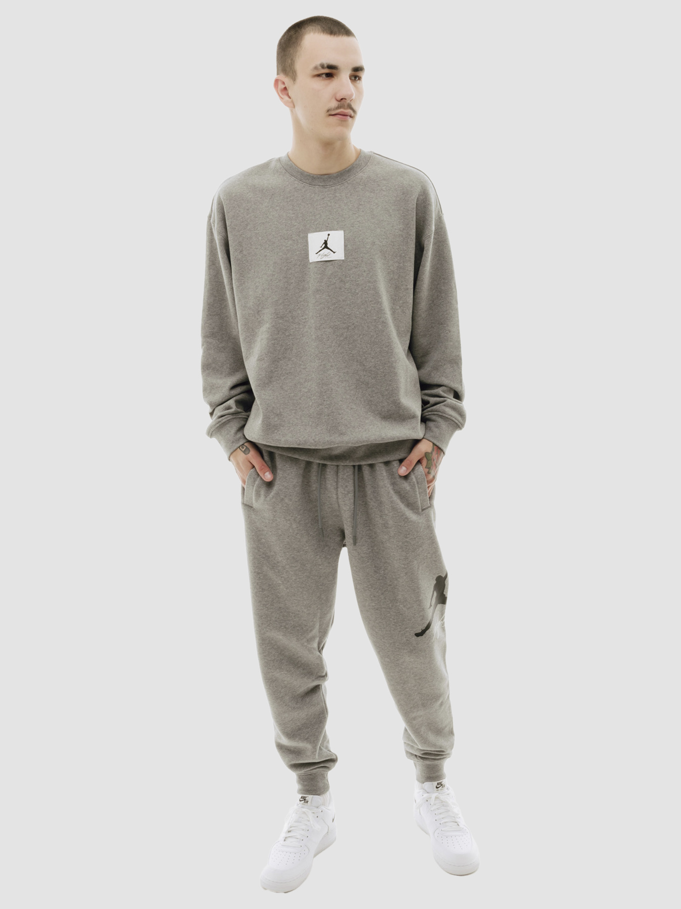 Свитшот Jordan M Ess Stmt Flc модель FB6932-091 Фото