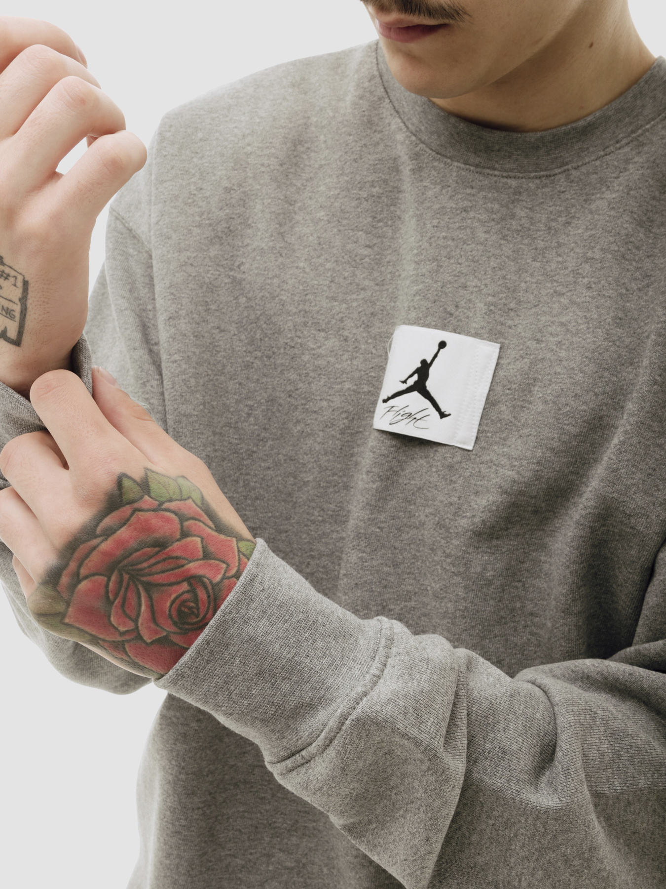 Свитшот Jordan M Ess Stmt Flc модель FB6932-091 Фото