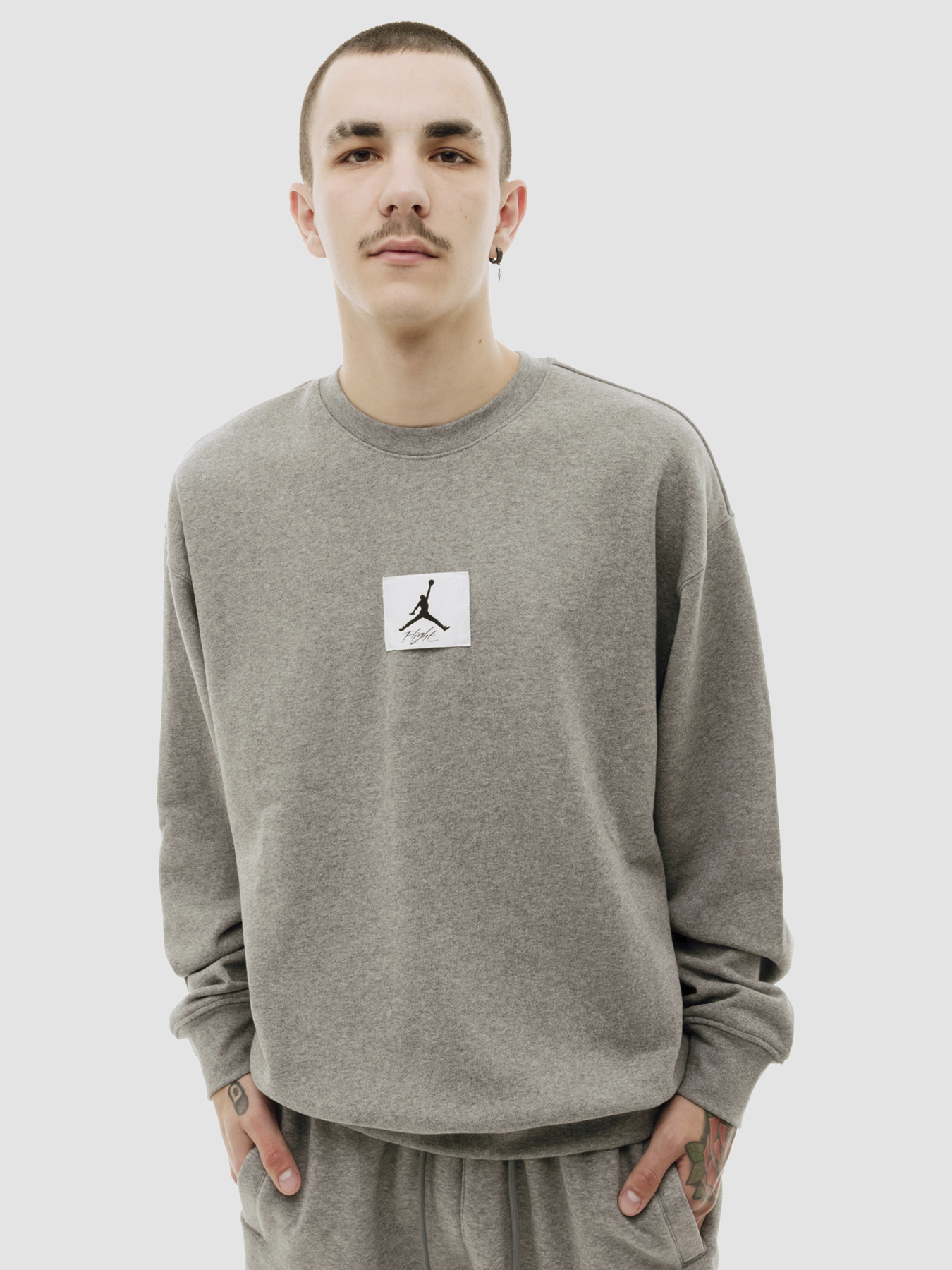 Свитшот Jordan M Ess Stmt Flc модель FB6932-091 Фото