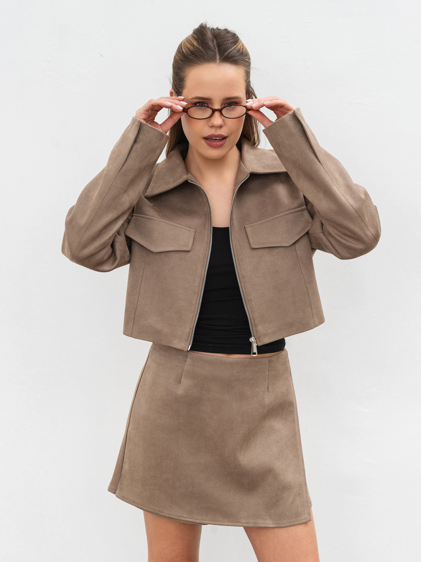 Спідниця-шорти Romashka Мокко модель 206028905061 Фото