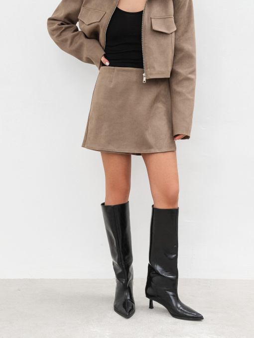 Юбка-шорты Romashka Мокко модель 206028905061 Фото