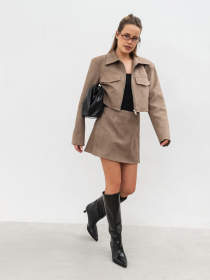 Спідниця-шорти Romashka Мокко модель 206028905061 Фото