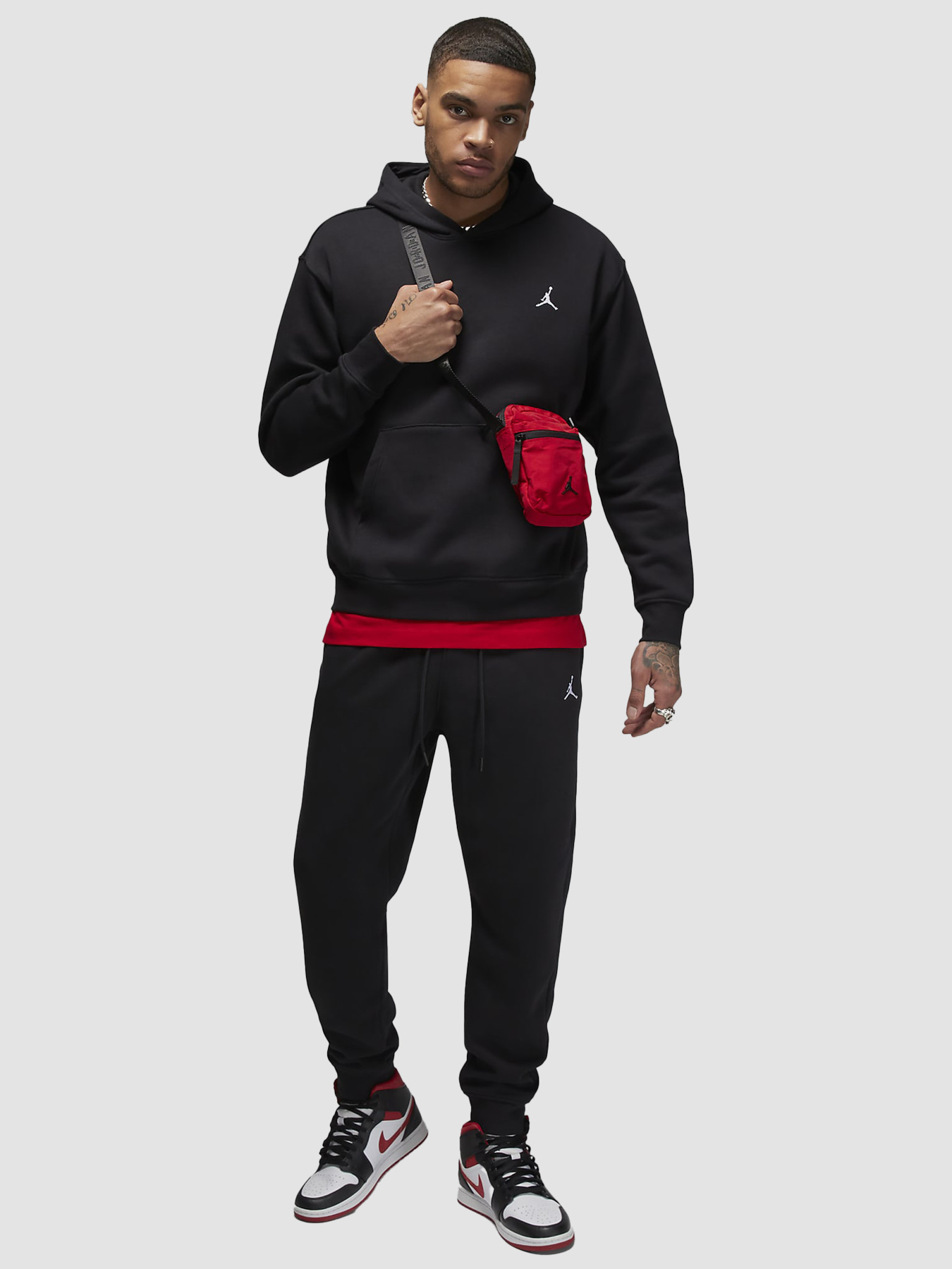 Худи Jordan Essentials Men's Fleece Sweatshirt модель FJ7774-010 Фото