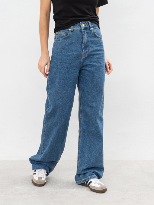 Широкие джинсы Romashka Тайт модель 205040105041 Фото