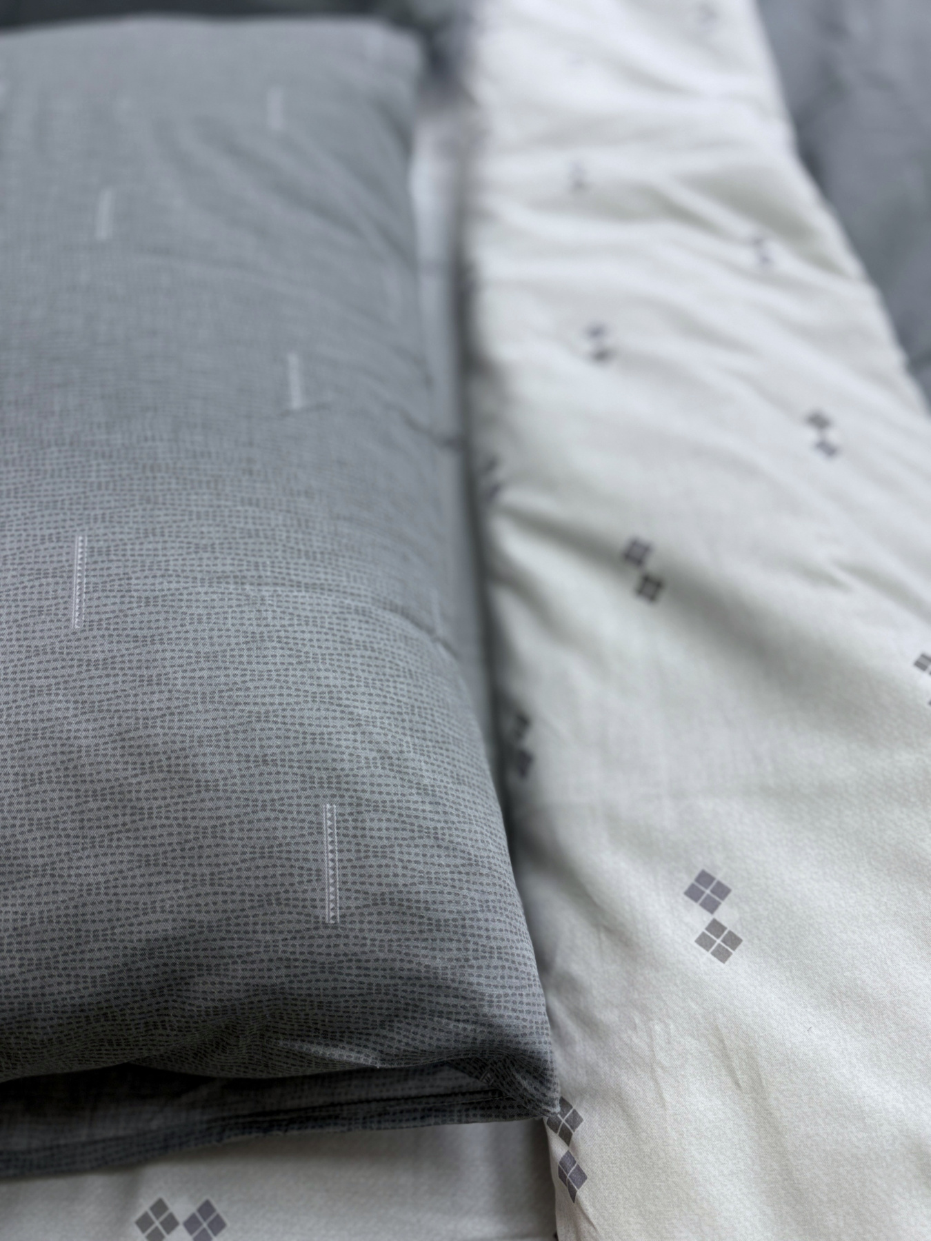 Комплект постільної білизни Абстракційний дует двосторонній Ecotton модель 23672-21205 Фото