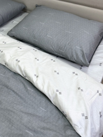 Комплект постільної білизни Абстракційний дует двосторонній Ecotton модель 23672-21205 Фото
