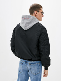 Бомбер Airboss модель 017600823221_black Фото