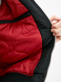 Бомбер Airboss модель 017600823221_black Фото