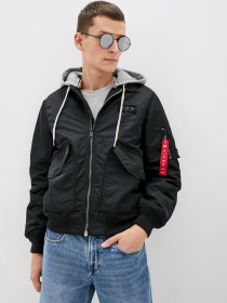 Бомбер Airboss модель 017600823221_black Фото