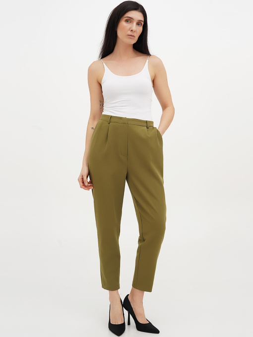 Брюки повседневные Vicolo модель 221-VC-4122_хаки Фото