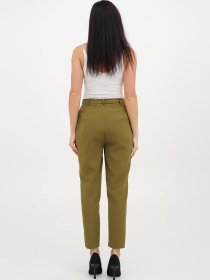 Повседневные штаны Vicolo модель 221-VC-4122_хаки Повседневные штаны Vicolo модель 221-VC-4122_хаки Фото