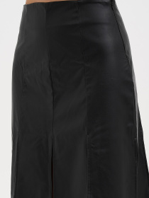 Юбка миди Vicolo модель 221-VC-5143_черный Юбка миди Vicolo модель 221-VC-5143_черный Фото