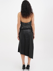 Юбка миди Vicolo модель 221-VC-5143_черный Юбка миди Vicolo модель 221-VC-5143_черный Фото