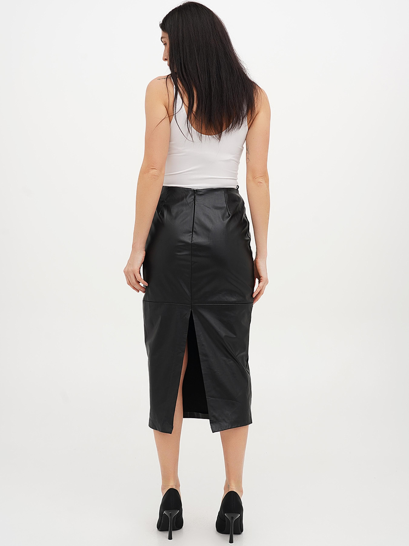 Спідниця міді Vicolo модель 221-VC-5144_черный Фото