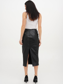 Юбка миди Vicolo модель 221-VC-5144_черный Юбка миди Vicolo модель 221-VC-5144_черный Фото