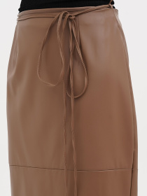 Юбка миди Vicolo модель 221-VC-5144_бежевый Фото