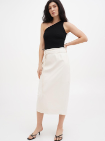Спідниця міді Vicolo модель 221-VC-5144_молочный Фото