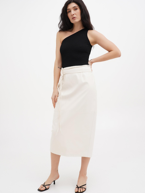 Юбка миди Vicolo модель 221-VC-5144_молочный Фото