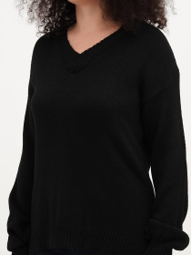 Джемпер Vicolo модель 221-VC-2707_черный Джемпер Vicolo модель 221-VC-2707_черный Фото