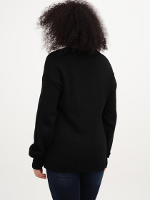 Джемпер Vicolo модель 221-VC-2707_черный Джемпер Vicolo модель 221-VC-2707_черный Фото