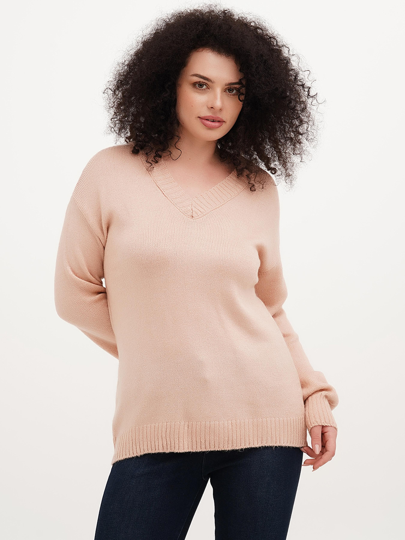 Свитер Vicolo модель 221-VC-2708_пудра Фото
