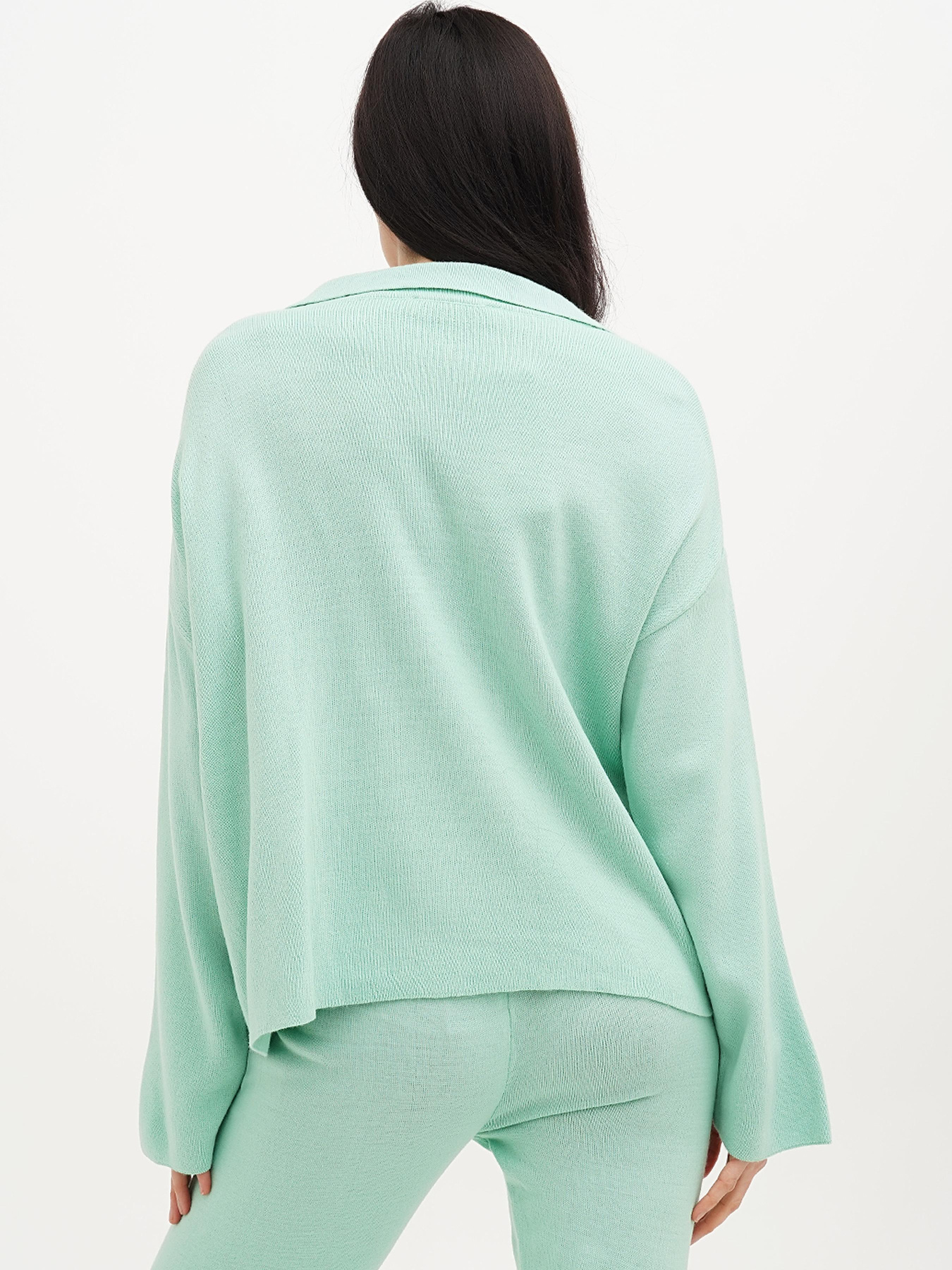 Джемпер Vicolo модель 241-VC-2975_мятный Джемпер Vicolo модель 241-VC-2975_мятный Фото