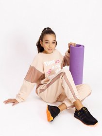 Спортивний костюм ISSA Plus модель CD-447_beige Фото