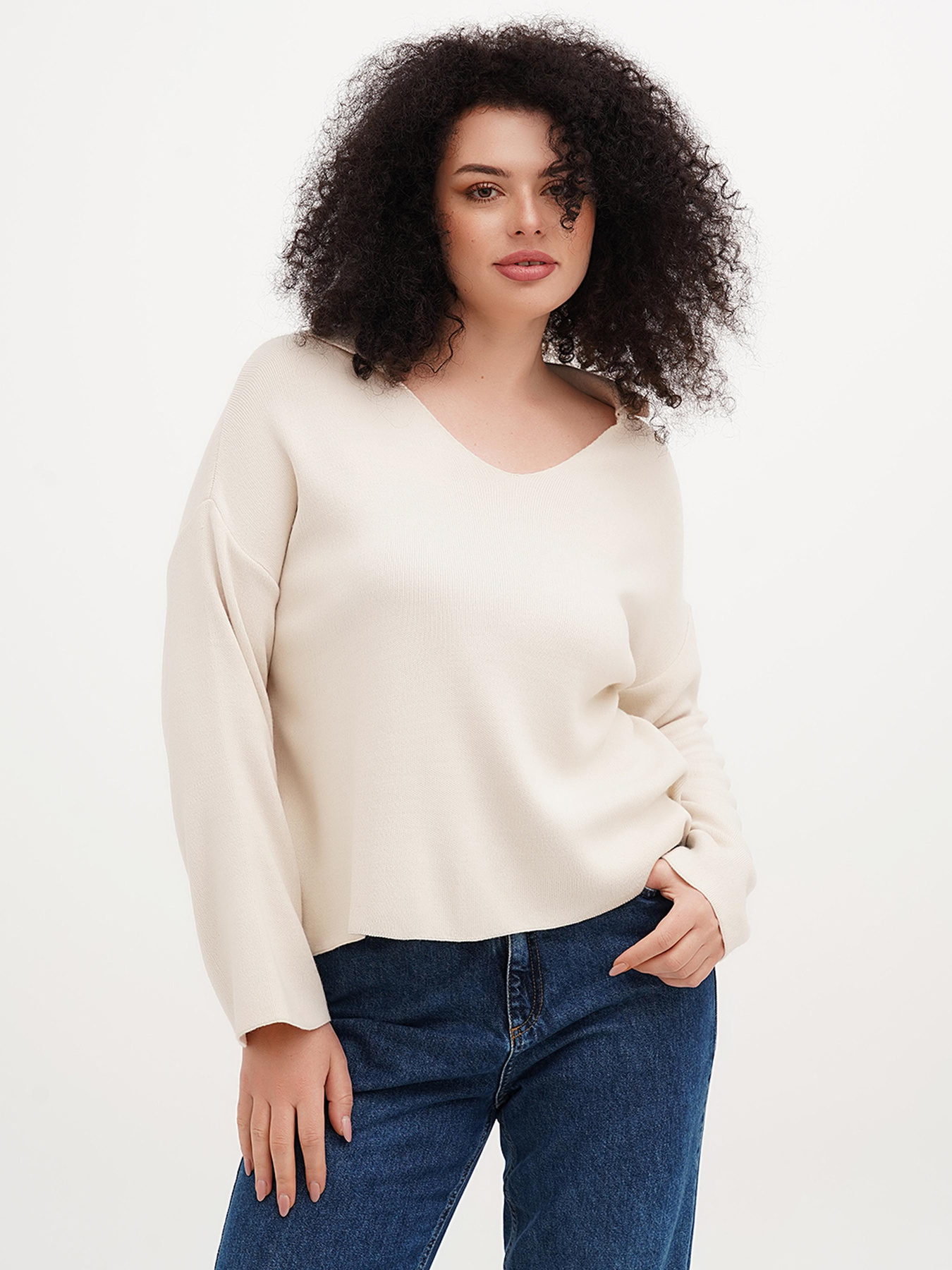 Джемпер Vicolo модель 241-VC-2975_молочный Фото