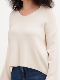 Джемпер Vicolo модель 241-VC-2975_молочный Джемпер Vicolo модель 241-VC-2975_молочный Фото