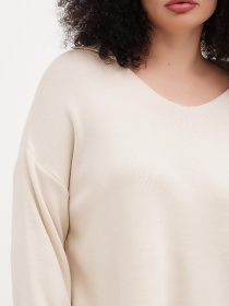 Джемпер Vicolo модель 241-VC-2975_молочный Джемпер Vicolo модель 241-VC-2975_молочный Фото