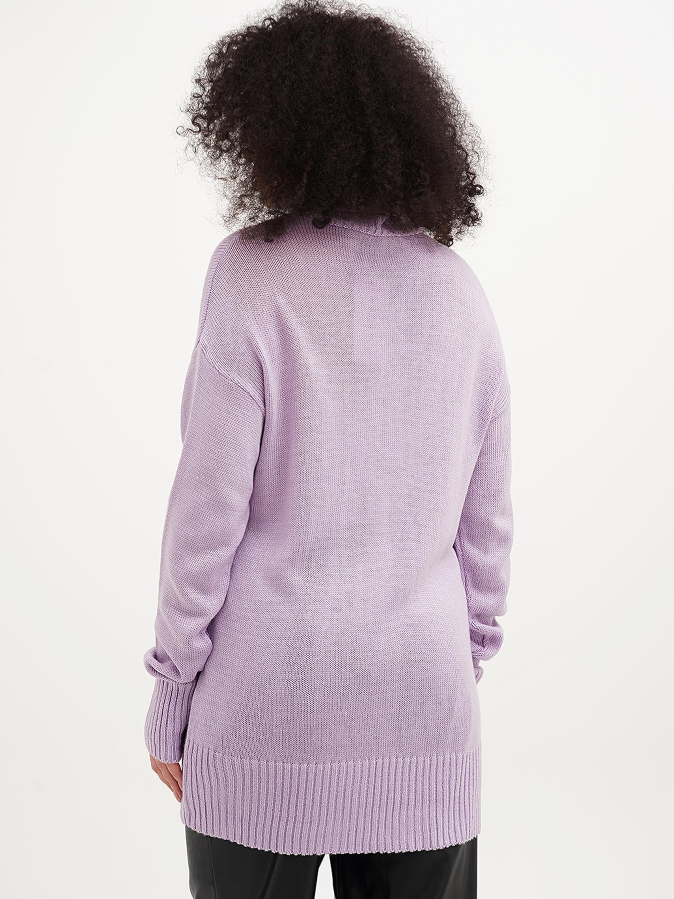 Светр Vicolo модель 241-VC-2978_сиреневый Фото