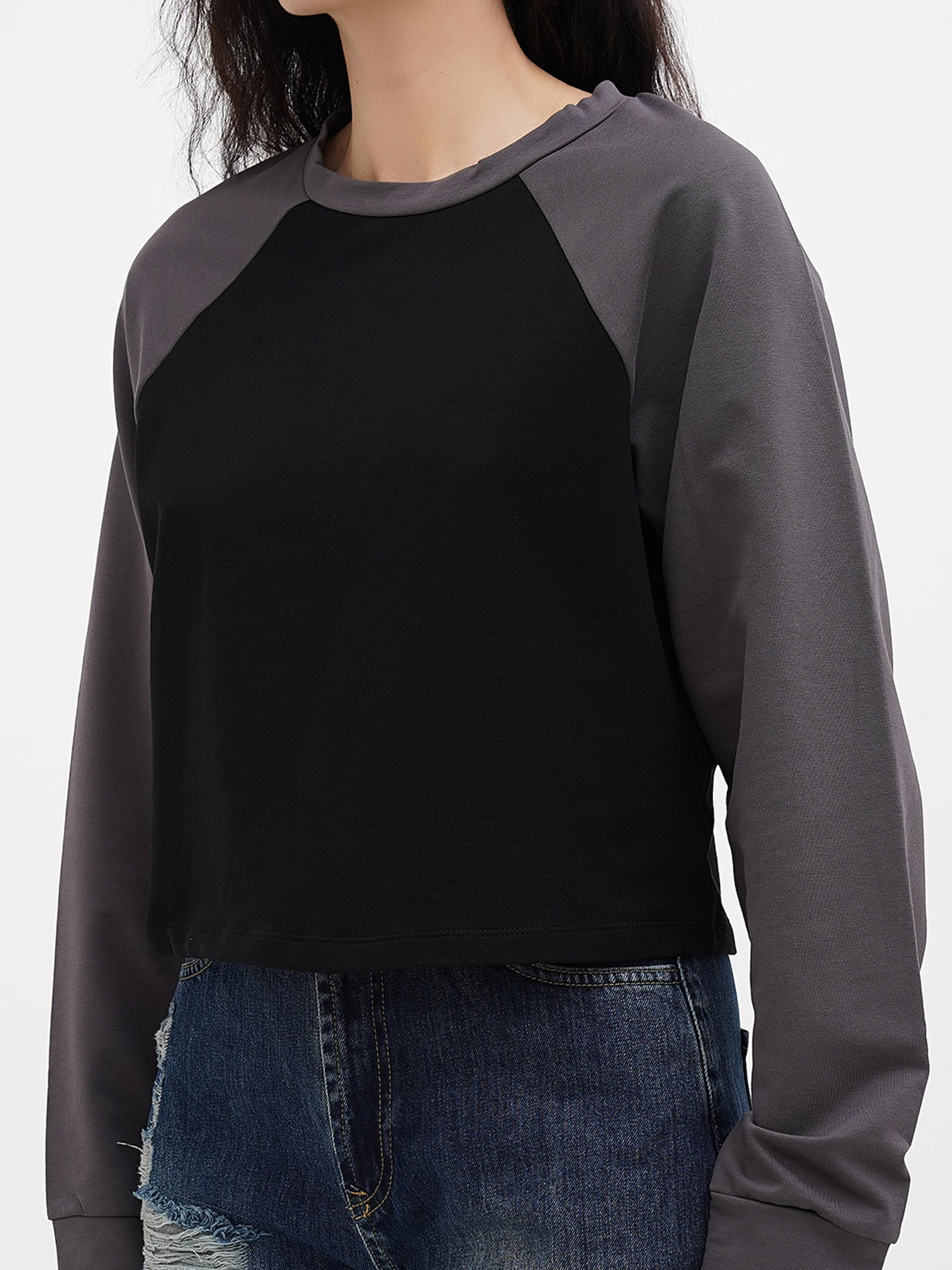 Джемпер Vicolo модель 241-VC-2986_черный_серый Фото