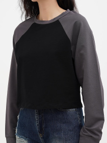 Джемпер Vicolo модель 241-VC-2986_черный_серый Фото