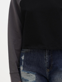 Джемпер Vicolo модель 241-VC-2986_черный_серый Фото