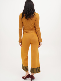 Кюлоты Vicolo модель 241-VC-4219-горчичный Фото