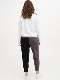 Джоггеры Vicolo модель 241-VC-4221_черный_серый Фото